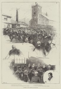 Funeral do Sr. Bright em Rochdale